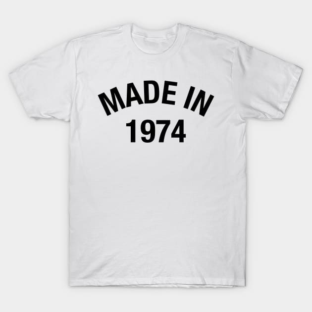 1974 T-Shirt by eyesblau